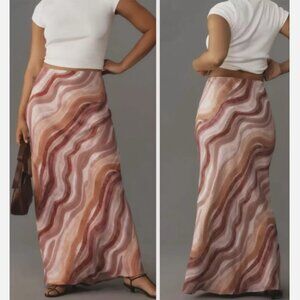 Brand New by Anthropologie Tilda Maxi Slip Skirt